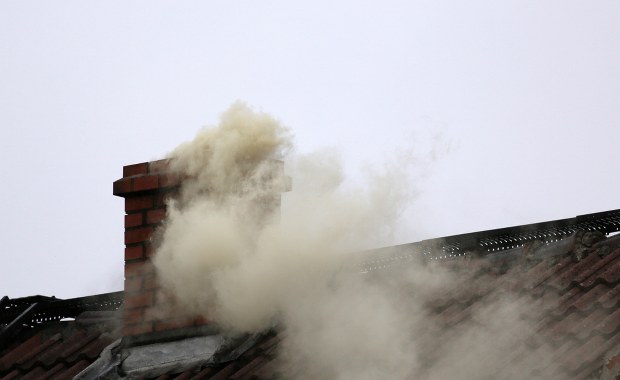 Śląskie z oparach smogu 