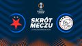 Slavia Praga - Ajax. Skrót meczu. WIDEO