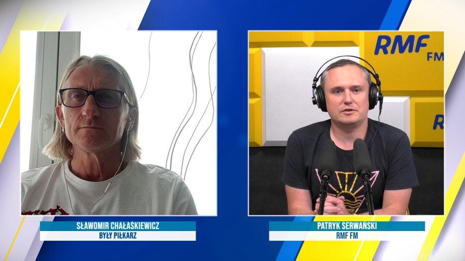 Sławomir Chałaśkiewicz w rozmowie z dziennikarzem RMF FM Patrykiem Serwańskim /Piotr Szydłowski /RMF FM