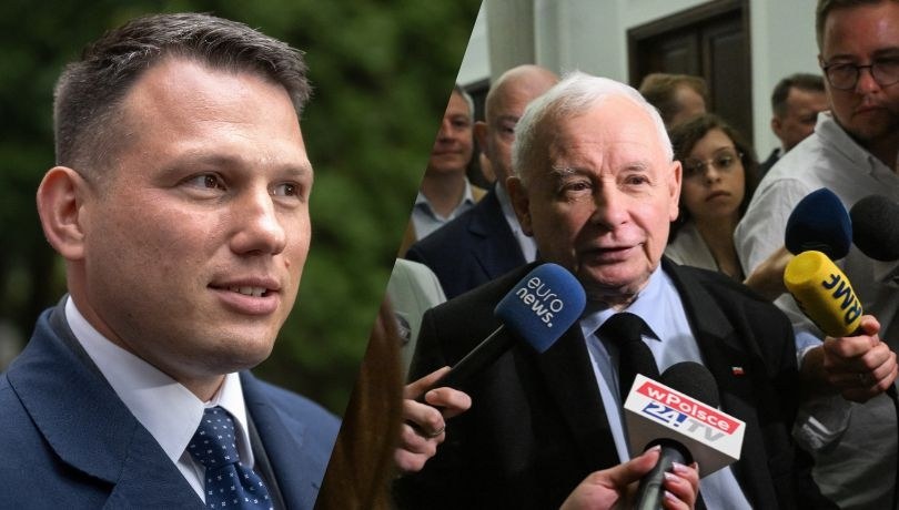 Sławomir Mentzen  zareagował na propozycję Jarosława Kaczyńskiego (fot. Tytus Żmijewski/PAP) /Radosław Pietruszka /PAP