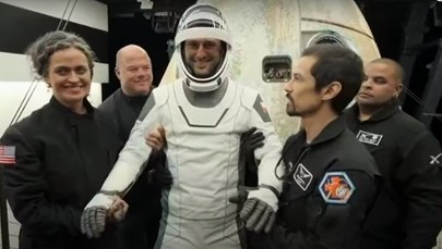 Sławosz Uznański-Wiśniewski i jego ekipa wyszli z kapsuły