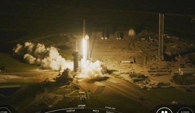 Sławosz Uznański-Wiśniewski poleciał w kosmos. Start rakiety SpaceX