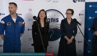 Sławosz Uznański-Wiśniewski w Polsce. Konferencja z polskim astronautą
