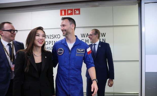 Sławosz Uznański-Wiśniewski wrócił do Polski