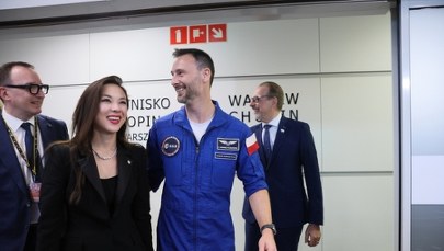 Sławosz Uznański-Wiśniewski wrócił do Polski