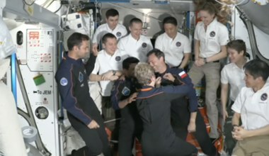 Sławosz Uznański-Wiśniewski z ISS. "Dziękuję wszystkim Polakom"