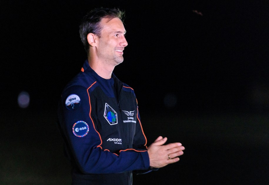 Sławosz Uznański-Wiśniewski /CRISTOBAL HERRERA-ULASHKEVICH /PAP/EPA