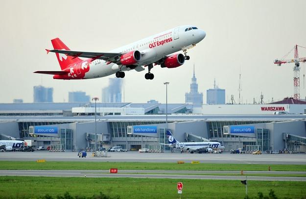Śledczy badają rozliczenia między lotniskiem w Gdańsku a OLT Express. Fot. Lech Gawuc /Reporter