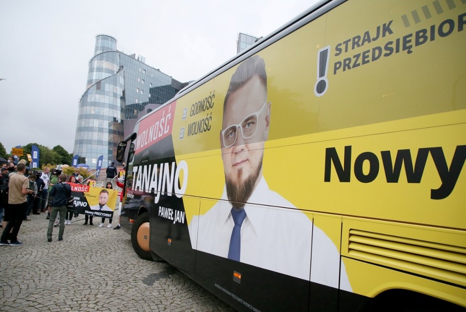 Śledztwo w sprawie komitetu wyborczego Polski Liberalnej Strajku Przedsiębiorców /Piotr Molecki/East News /East News