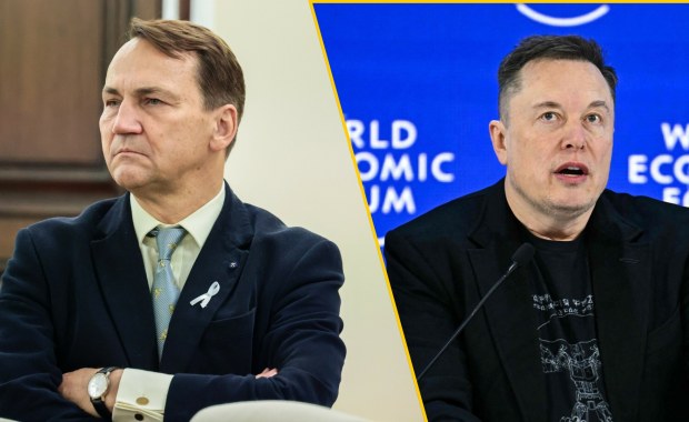 "Śliniący się imbecyl". Obelgi Muska pod adresem Sikorskiego