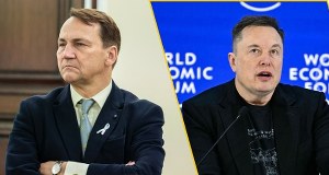 "Śliniący się imbecyl". Obelgi Muska pod adresem Sikorskiego