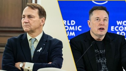 "Śliniący się imbecyl". Obelgi Muska pod adresem Sikorskiego