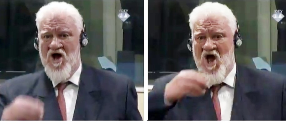 Slobodan Praljak /ICTY  /PAP/EPA