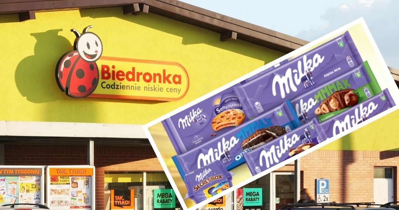 Słodycze Milka 60% taniej w Biedronce! /adobestock/Biedronka /INTERIA.PL