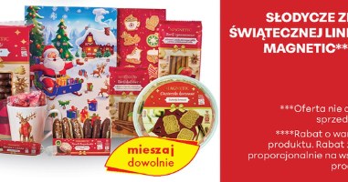 Słodycze ze świątecznej linii Magnetic 1+1 gratis w BIedronce /Biedronka /INTERIA.PL