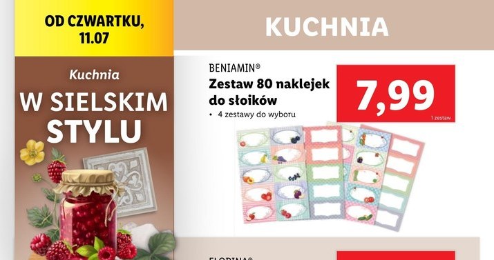 Słoiki i etykiety w ofercie Lidla! /Lidl /INTERIA.PL