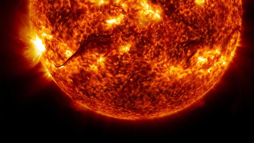 Słońce ma swoje naprzemienne okresy większej i mniejszej aktywności /NASA