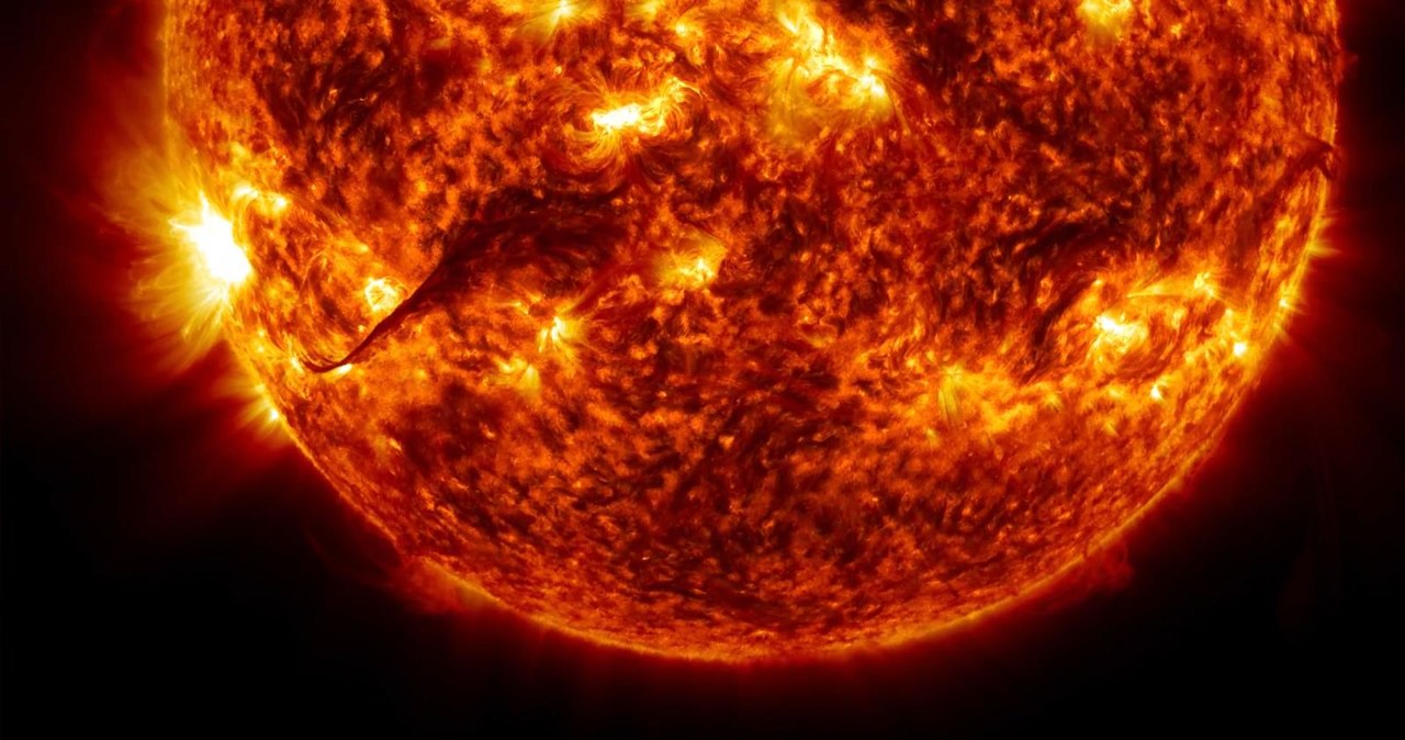 Słońce ma swoje naprzemienne okresy większej i mniejszej aktywności /NASA