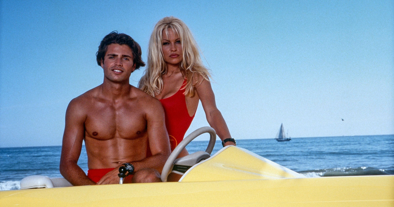 "Słoneczny patrol": David Charvet i Pamela Anderson /Courtesy Everett Collection/Everett Collection/East News /East News