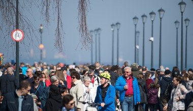 Słoneczny weekend nad morzem