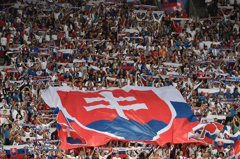 Słowaccy fani podczas Euro 2016 /AFP