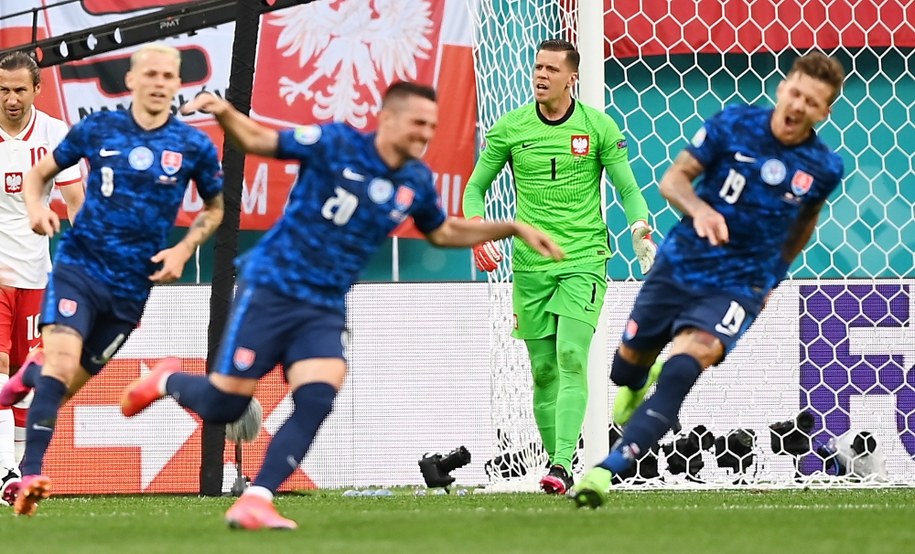 Słowacja prowadzi 1:0 /KIRILL KUDRYAVTSEV / POOL /PAP/EPA