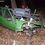Słowacka policja: "Tak zniszczonego w wypadku auta jeszcze nie widzieliśmy"