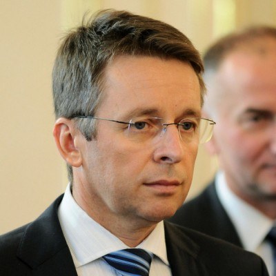 Słowacki minister finansów - Ivan Mikloš /AFP