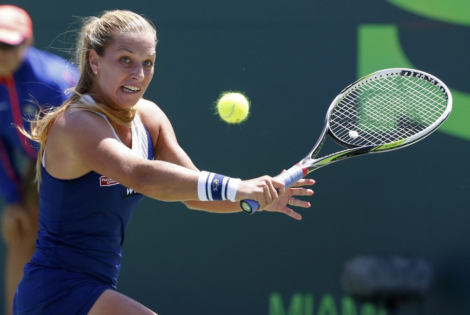 Słowaczka Dominika Cibulkova /ERIK S. LESSER /PAP/EPA