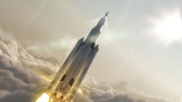 SLS - wizualiazacja /NASA