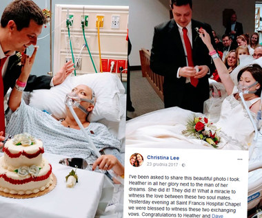 Ślub 18 godzin przed śmiercią. Te zdjęcia obiegły cały świat 
