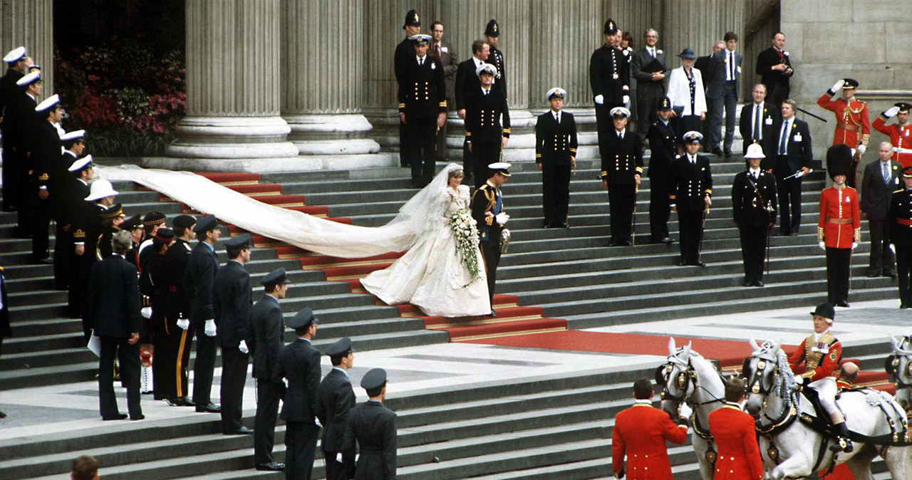 Ślub Diany i Karola /Jayne Fincher /Getty Images