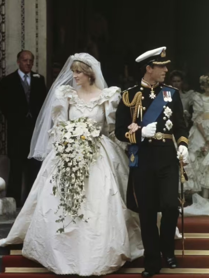 Ślub Diany Spencer i księcia Karola /Getty Images