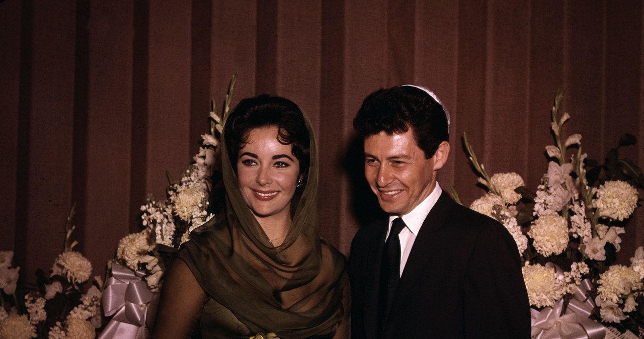 Ślub Elizabeth Taylor i Eddiego Fishera /Getty Images