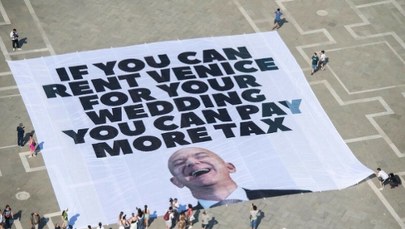 Ślub Jeffa Bezosa przeniesiony. Protestujący mówią o zwycięstwie