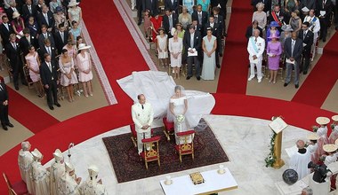 Ślub kościelny księcia Alberta II i Charlene Wittstock