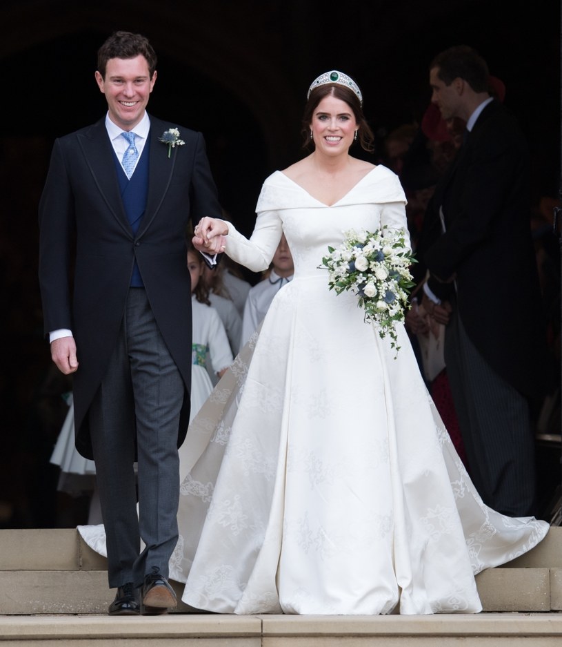 Ślub księżniczki Eugenii /Pool/Samir Hussein/WireImage /Getty Images