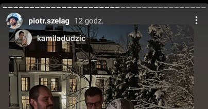 Ślub Lary Gessler i Piotra Szeląga: www.instagram.com/piotr.szelag/ /Screen z InstaStory  /Instagram