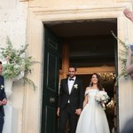 Ślub Marina Cilica i Kristiny Milkovic. Piękna suknia panny młodej