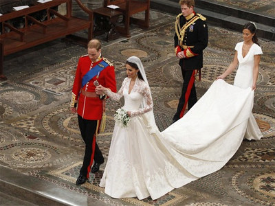 Ślub odbył się w Opactwie Westminsterskim &nbsp; /AFP