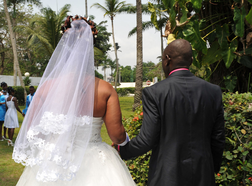 Ślub w Wybrzeżu Kości Słoniowej /SIA KAMBOU /AFP