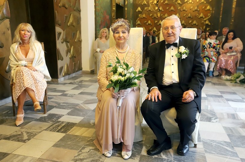 Ślub Władysława Balickiego z programu "Sanatorium miłości" /KRZYSZTOF SZYMCZAK/Polska Press/East News /East News