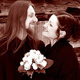 Ślubne zdjęcie Samotha i Erin /Oficjalna strona zespołu
