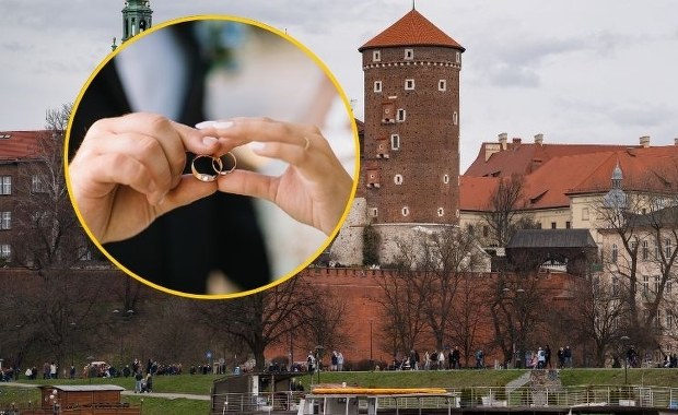 Ślubny boom w Krakowie. Tu coraz więcej par mówi "tak", również poza USC