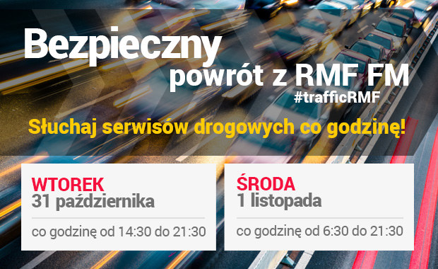 Słuchajcie specjalnych wydań serwisów drogowych w RMF FM. Relacja minuta po minucie także na RMF24.pl /RMF FM