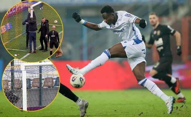 Słupek pękł, skleili go taśmą. Kuriozalna sytuacja i awans Avii w Pucharze Polski