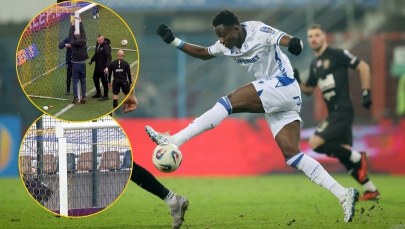 Słupek pękł, skleili go taśmą. Kuriozalna sytuacja i awans Avii w Pucharze Polski