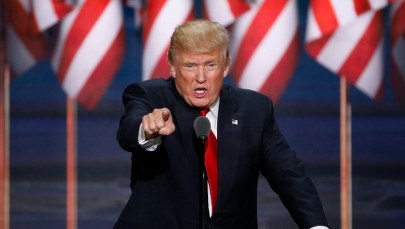 Słupki poparcia dla Donalda Trumpa w... górę 