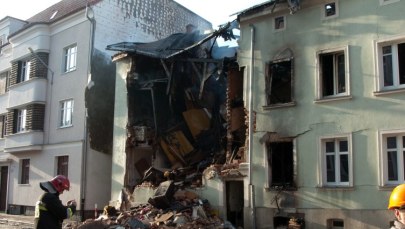 Słupsk: Ogrom zniszczeń po wybuchu gazu w kamienicy