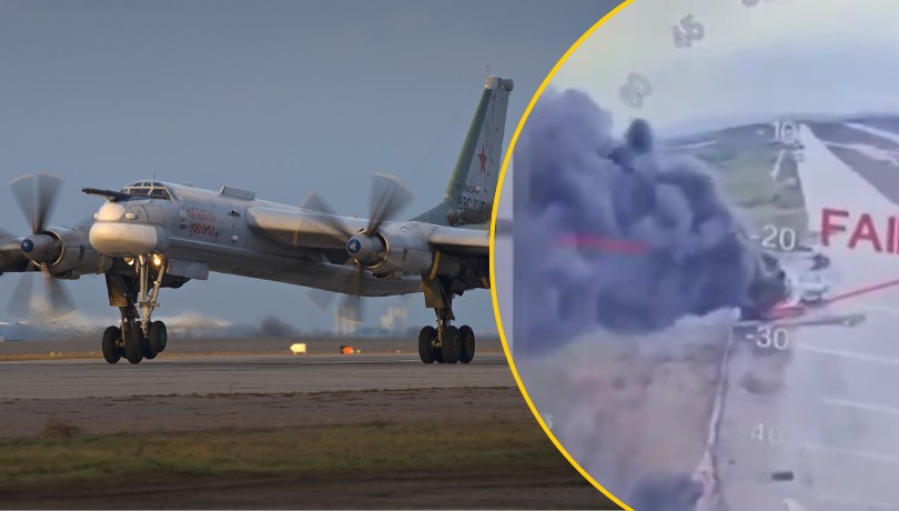 Służba Bezpieczeństwa Ukrainy przeprowadziła spektakularny atak dronami na rosyjskie lotniska wojskowe /Shutterstock